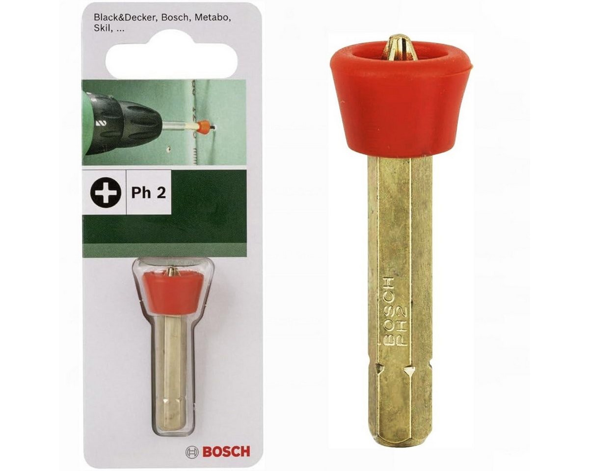 BOSCH Bohrer- und Bitset Bosch 2609255906 Tiefenstopp mit Schrauberbit für Gipskarton Ph2 Bild 2