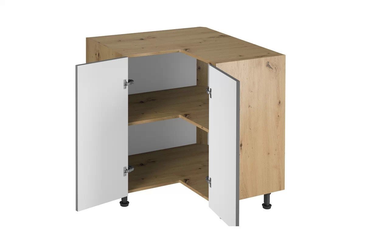 ROYAL24_MARKT Eckunterschrank - Platzsparender Eckunterschrank für jede Küche (Eckunterschrank, 1-St., Nexa - D90N) Hochwertig - Modern - Exklusiv. Bild 5