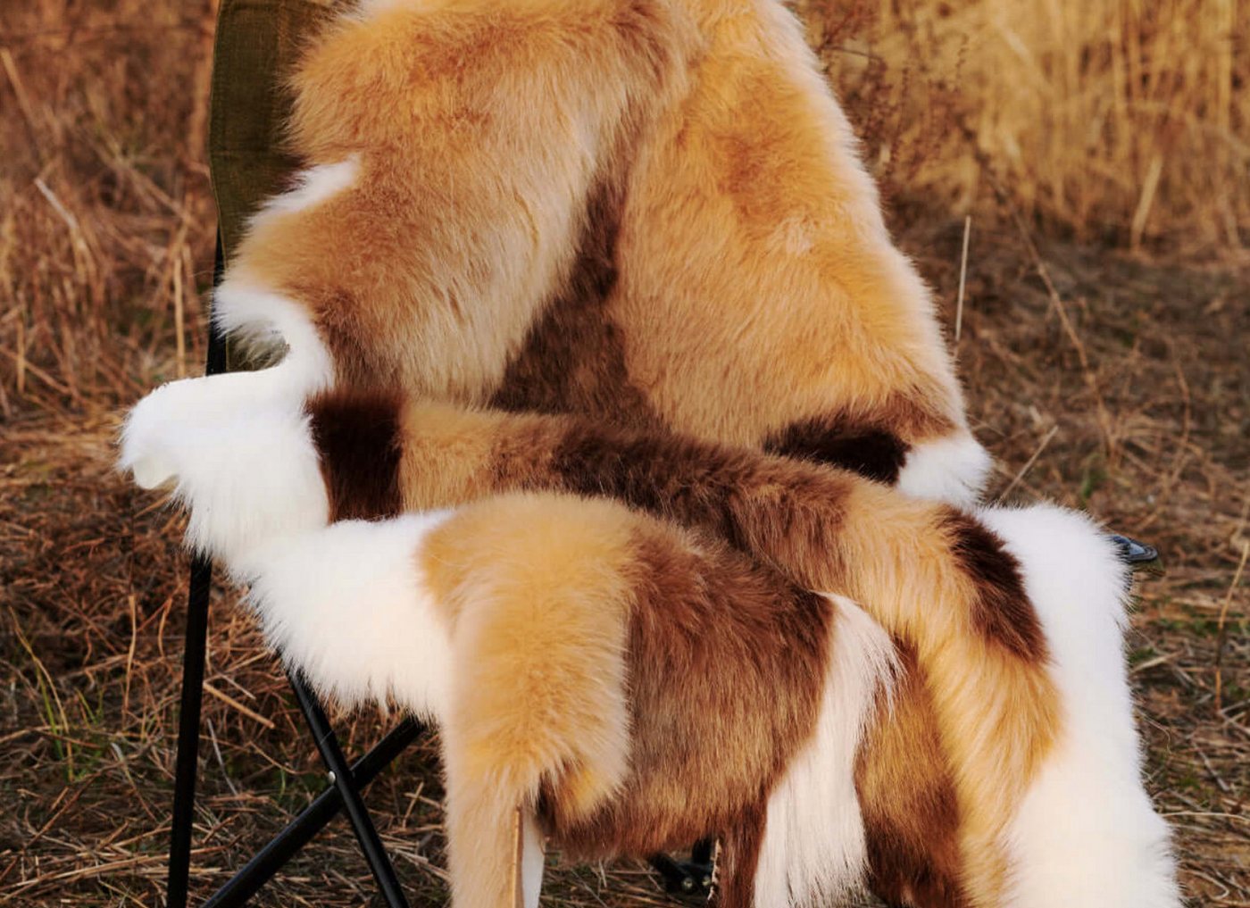 TSE Teppich ANIFURRY Faux Impala Kunstfell Teppich weich Safari Wohnaccessoire Bild 4