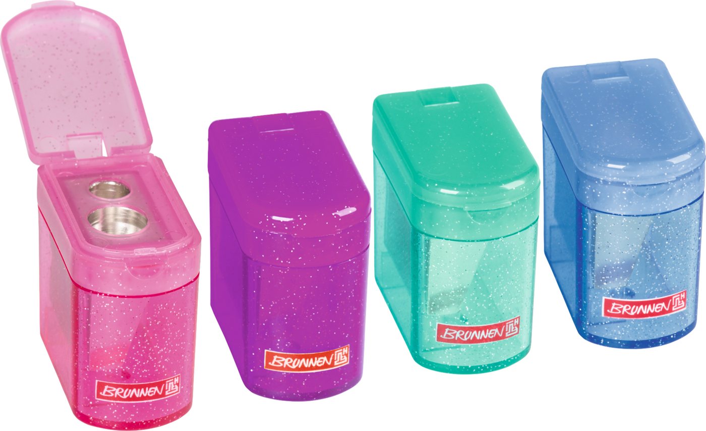 BRUNNEN Anspitzer BRUNNEN 1029848 Dosenspitzer "Klicki Glitter" 4 x 2,5 x 3,7 cm Bild 2