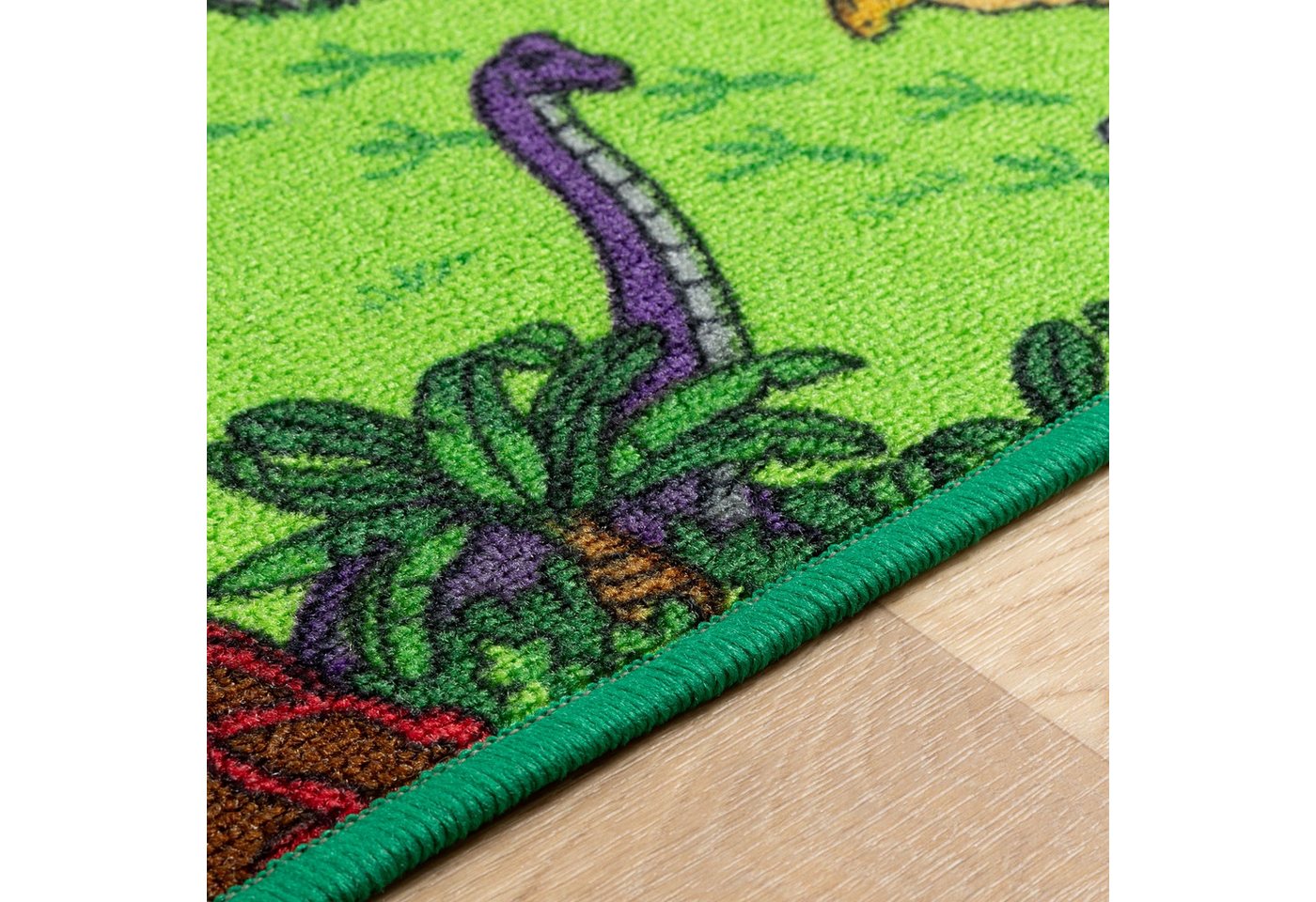 Steffensmeier Kinderteppich Buddy, Rechteckig, Dino, Kinderzimmer Bild 5