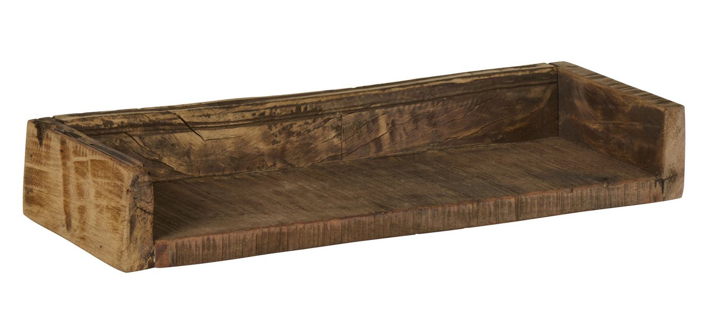 Ib Laursen Wandregal Ib Laursen - Wandregal Regal Regalbrett mit Rand 45x7x15cm Holz Unika Bild 3