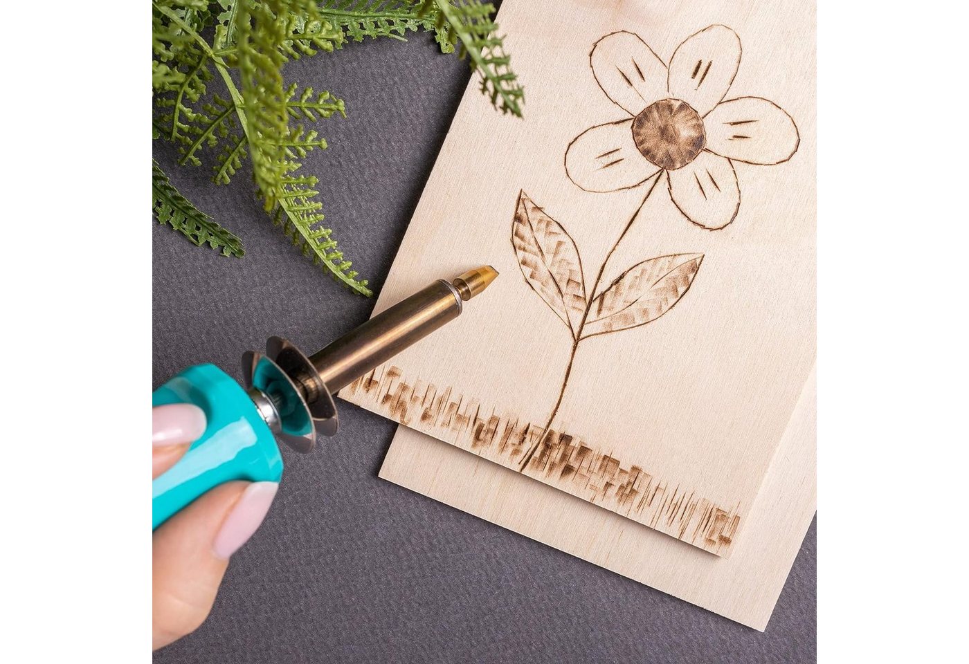 Creative Deco Bastelnaturmaterial Sperrholzplatte 10mm Birkensperrholz Dünne Holz-Zuschnitte, (10-tlg), Perfektes Blatt für Laubsäge, Brandmalerei, Laserschnitt