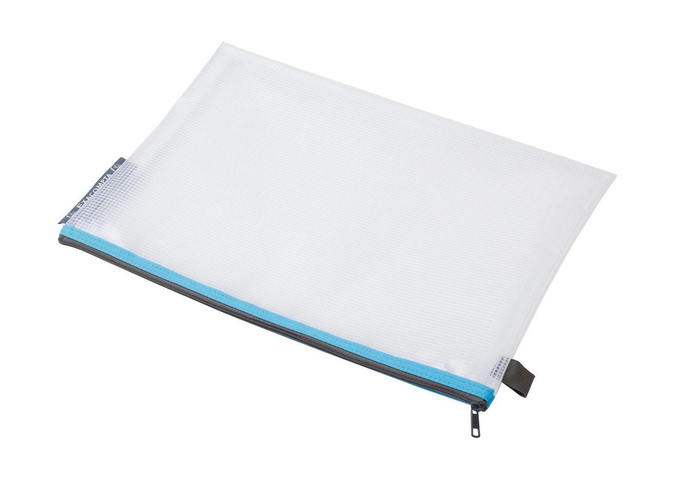 EXACOMPTA Prospekthülle 10x Tasche EVA mit Reißverschluss, flexibel PP, A4, sortiert, 34150E, Hüllen Bild 3