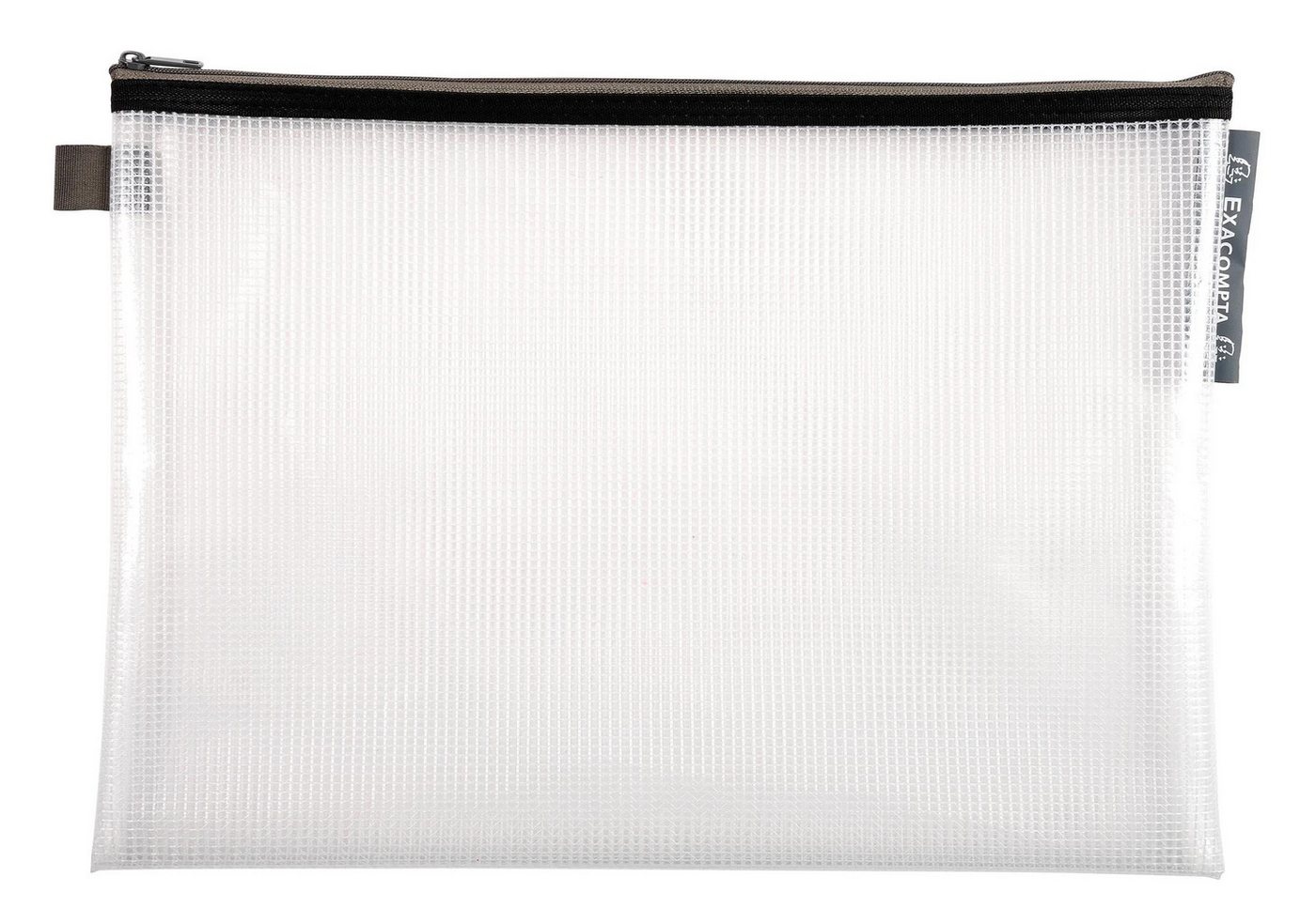 EXACOMPTA Prospekthülle 10x Tasche EVA mit Reißverschluss, flexibel PP, A4, sortiert, 34150E, Hüllen Bild 4