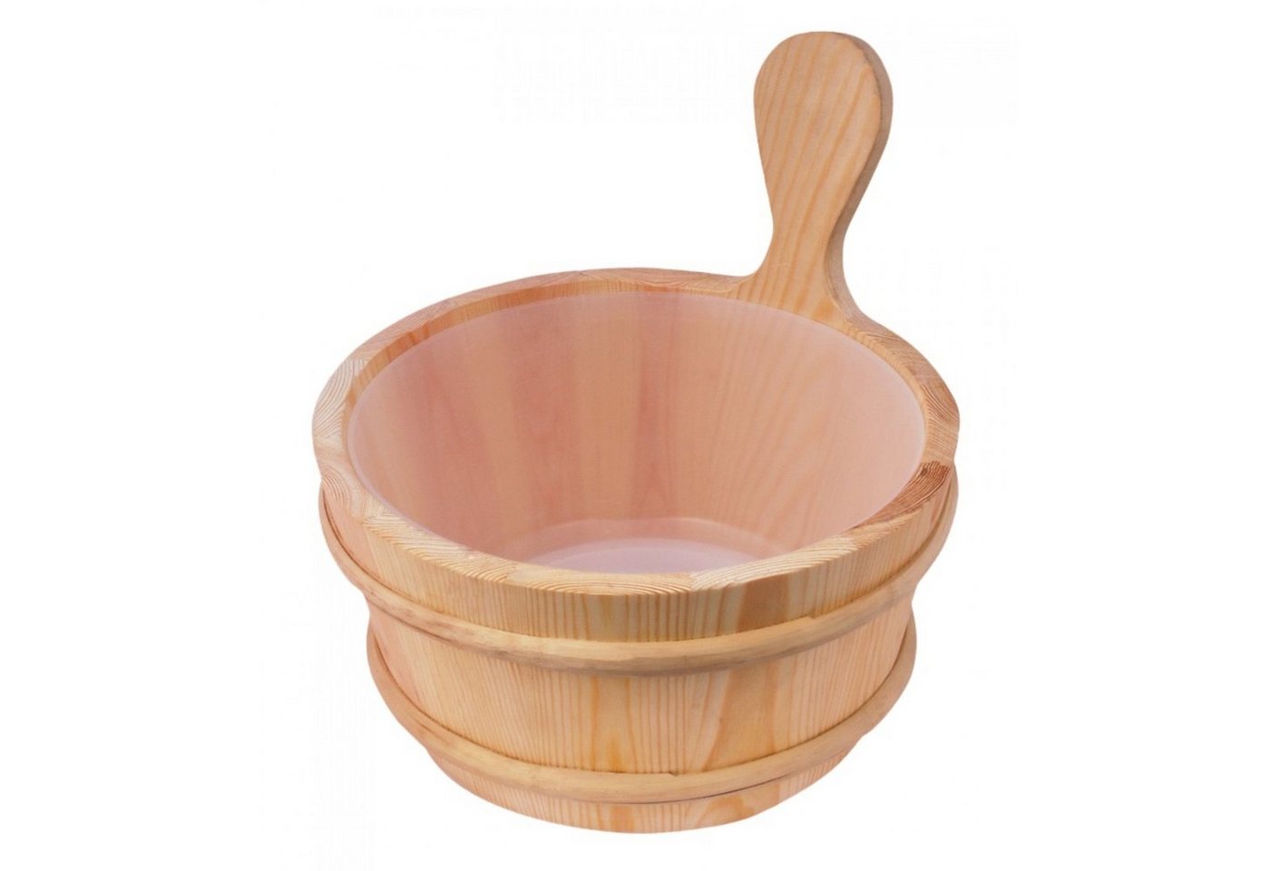 HARVIA Aufgusskübel Harvia Holzeimer Basic 4 Liter Saunakübel Aufgusseimer Sauna Eimer
