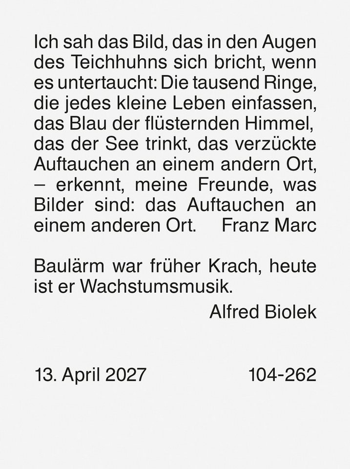 BRUNNEN Wandkalender 2027 BRUNNEN Tagesabreißkalender 53,6x71mm Nr.2 Bild 2