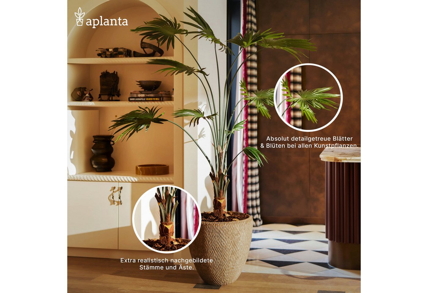 Kunstpflanze Künstliche Fittonia - Fit, aplanta Bild 2