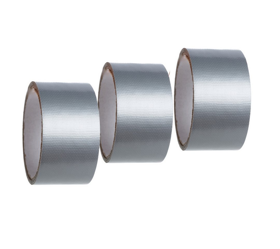 RACEL Klebeband 3x Panzertape Gewebeband Panzerband Gaffa Klebeband Duct Tape Set (3-St) starke Haftkraft und hohe Reißfestigkeit Bild 3