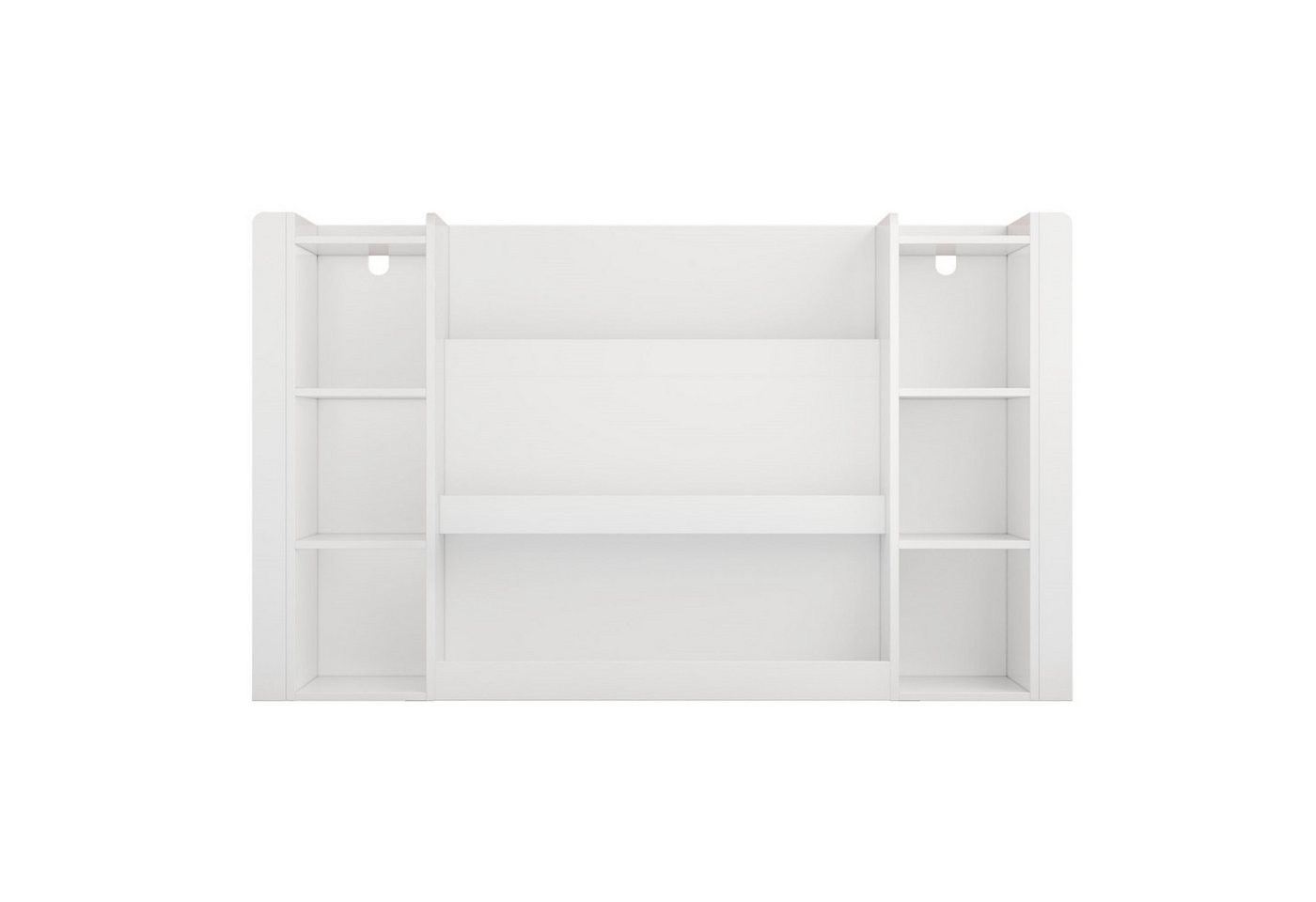 Flieks Bücherregal, 1-tlg., Spielzeugregal Bilderbuchregal Kinderregal Standregal Weiß Bild 4