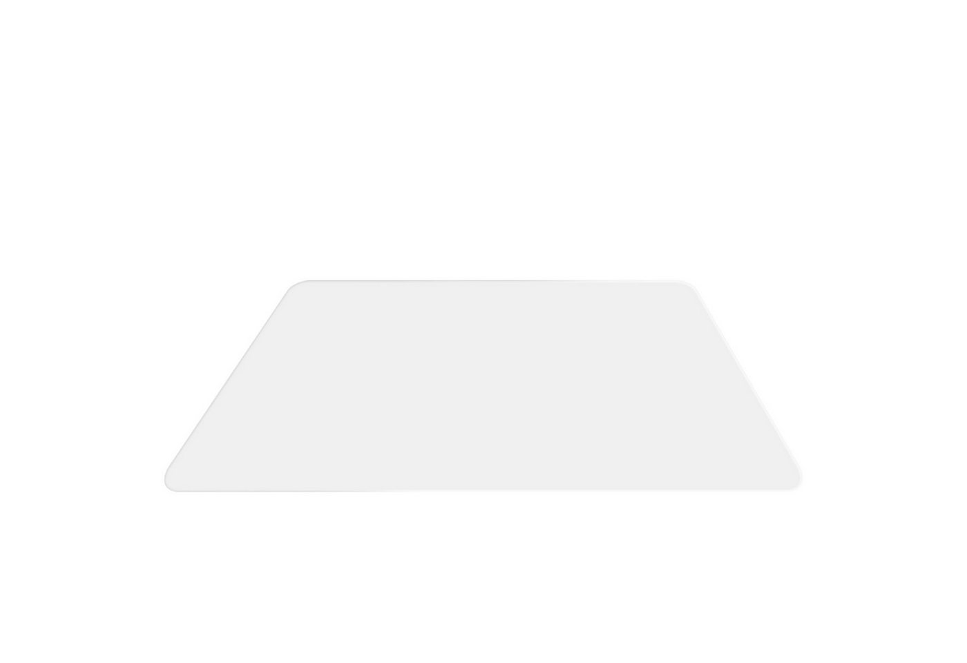 COSTWAY Bodenschutzmatte, für Laminat, Parkett, 120x150cm, transparent Bild 5