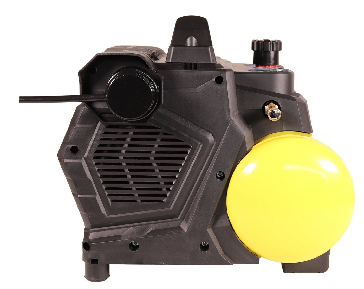 WELDINGER Kompressor FK 135 pocket Flüsterkompressor 135 l Luftabgabe 8bar 6l Kessel 1100W, 1100 W, max. 8,00 bar