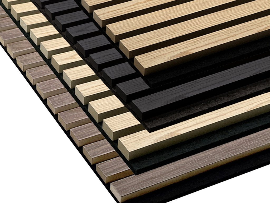 Timefloor Wandpaneel Akustikpaneele Dekor-Wandpaneele Quadrado Light Oak geölt