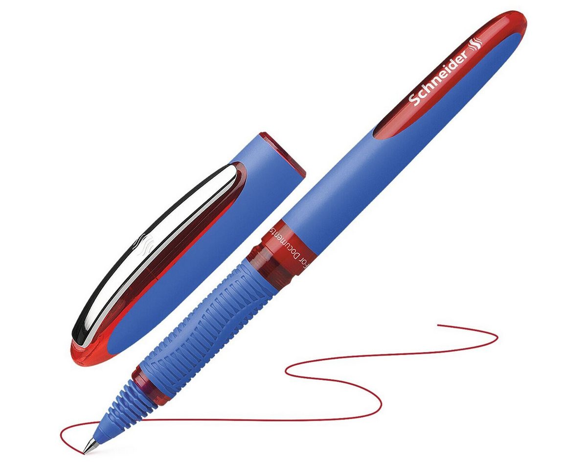 Schneider Tintenroller One Hybrid C 03, (4-tlg), Strichstärke: 0,3 mm, dokumentenecht Bild 3