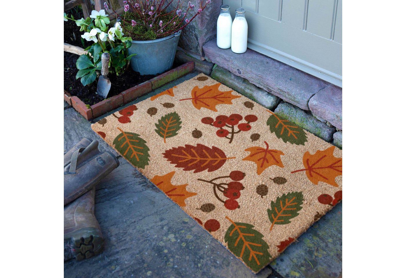 Artsy Mats Fußmatte Fußmatte Herbstblätter (90 x 60 cm) Bild 3