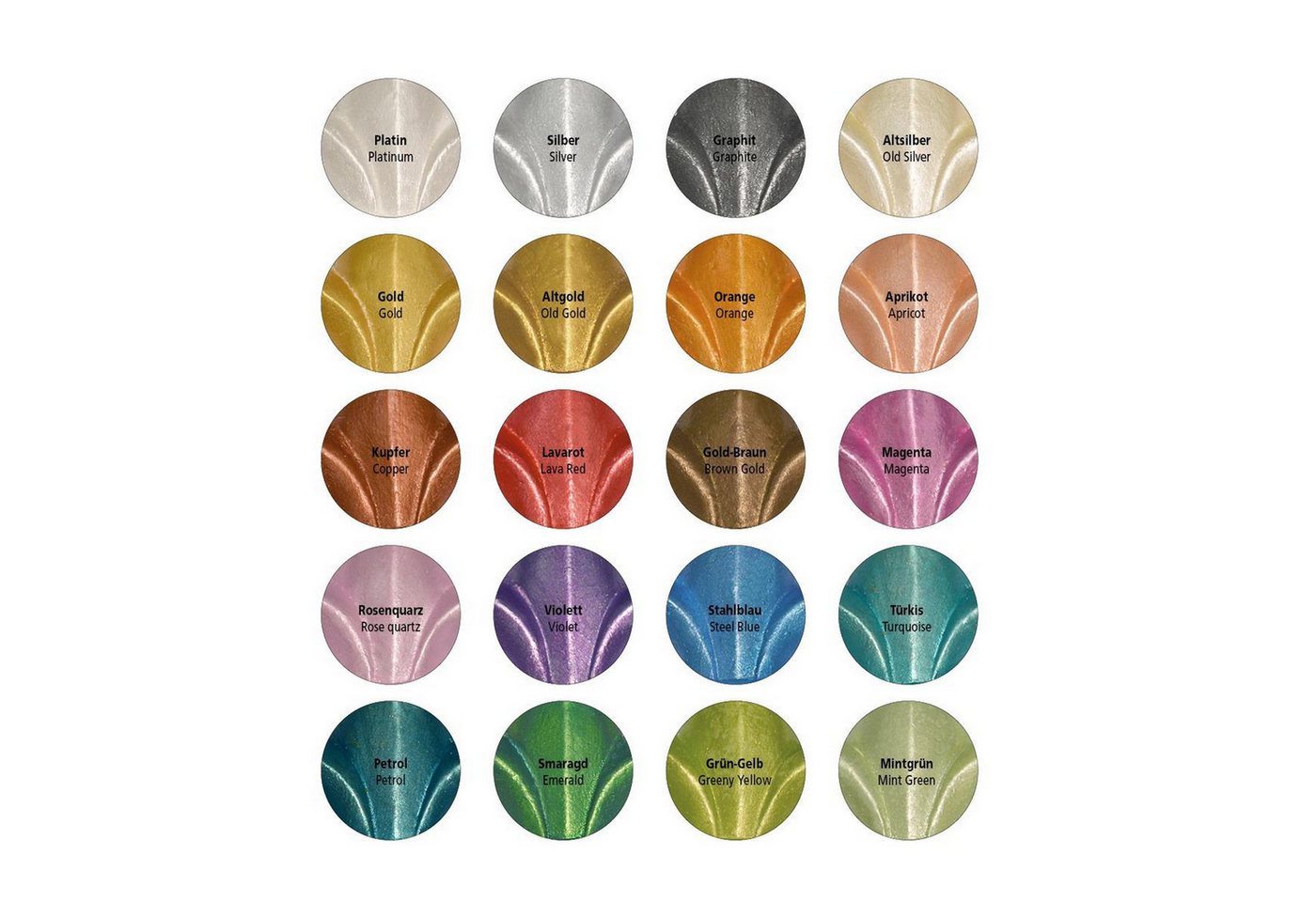 Viva Decor Bastelfarbe ViVA DECOR Inka-Gold 62,5 g - Petrol Bild 3