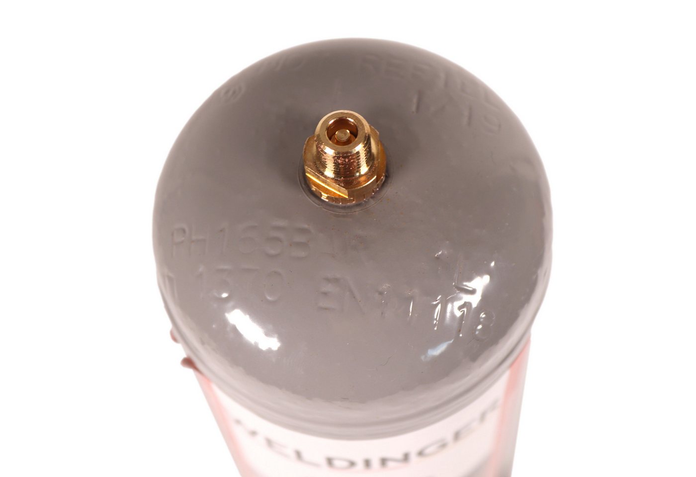 WELDINGER Gas Schutzgas Einwegflasche CO² 1 Liter Kohlendioxid MAG-Schweißen, MAG-Schweißen Bild 3