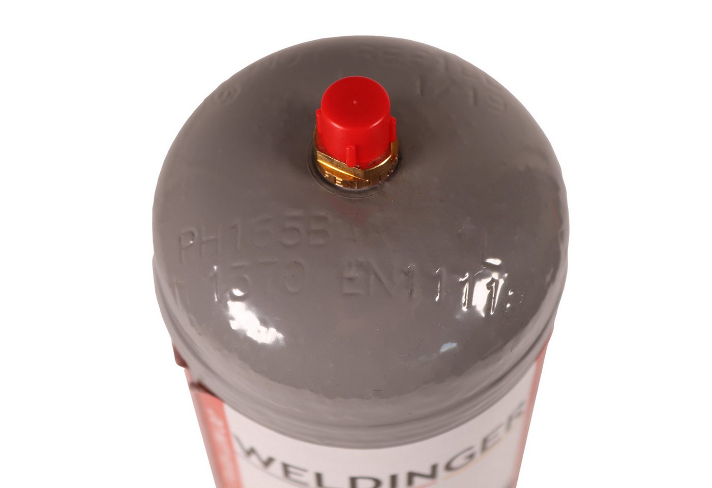 WELDINGER Gas Schutzgas Einwegflasche CO² 1 Liter Kohlendioxid MAG-Schweißen, MAG-Schweißen Bild 4