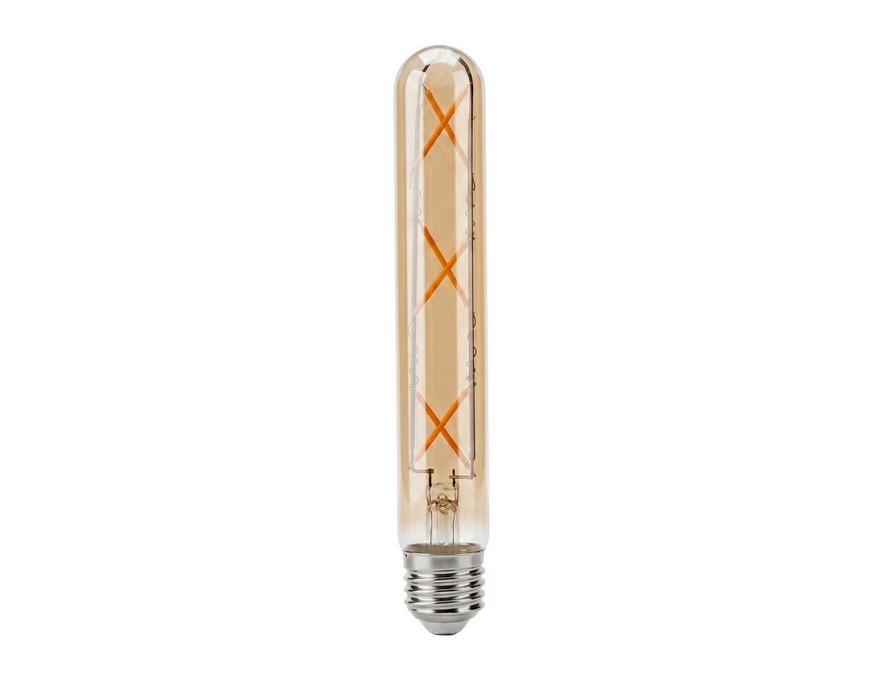 hofstein LED-Leuchtmittel 2er Set Glühbirne Extra Warmweiß dimmbar 5 Watt, 2200 Kelvin, 450 Lumen, Röhre Vintage, Filament, Amber Bild 3