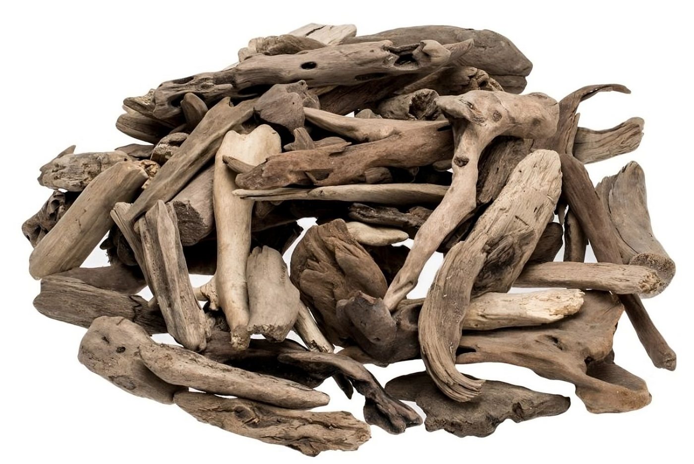 NaDeco Bastelnaturmaterial Treibholz in Natur, Gewicht ca. 0,5kg Drift Wood