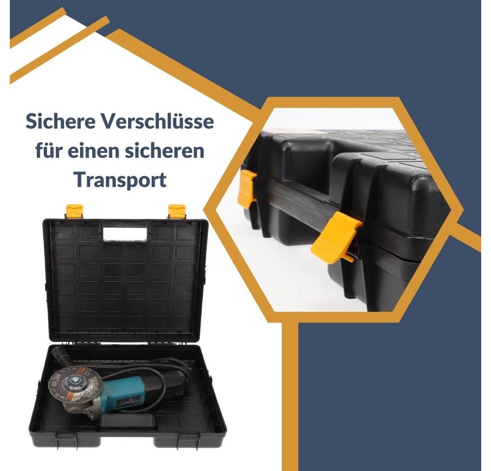 GarPet Werkzeugkoffer Maschinenkoffer leer Kunststoff Werkzeug Koffer Elektrowerkzeuge Box Bild 2