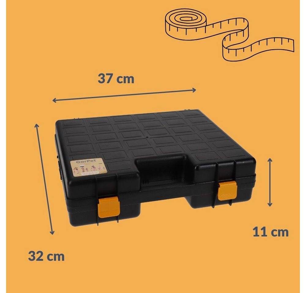GarPet Werkzeugkoffer Maschinenkoffer leer Kunststoff Werkzeug Koffer Elektrowerkzeuge Box Bild 5