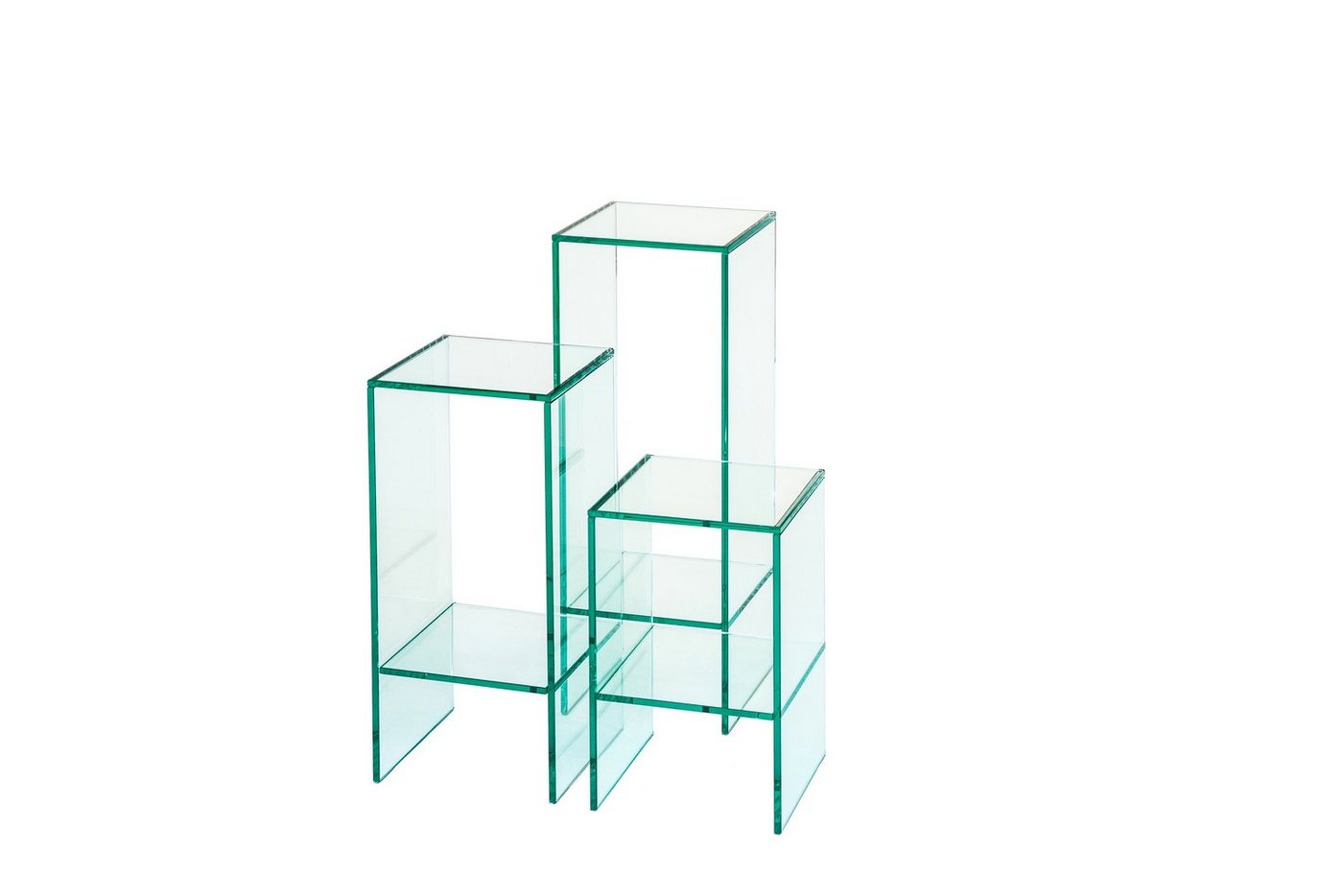 freiraum Blumenständer 7/198-00, in Klarglas, Glas - 25x25cm (HxD) Bild 3