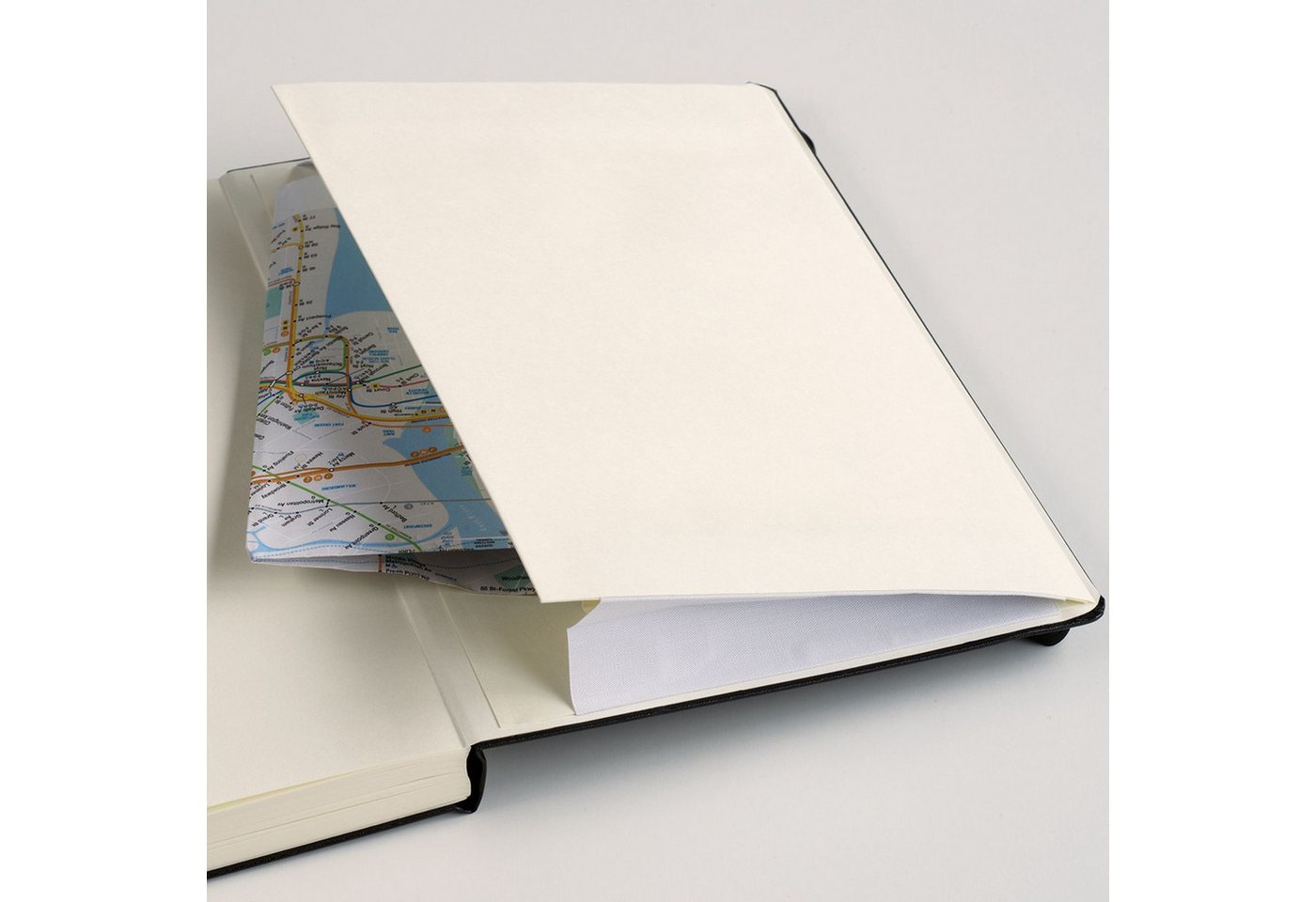 Leuchtturm1917 Notizbuch Medium A5 Hardcover Stone Blue Dotted