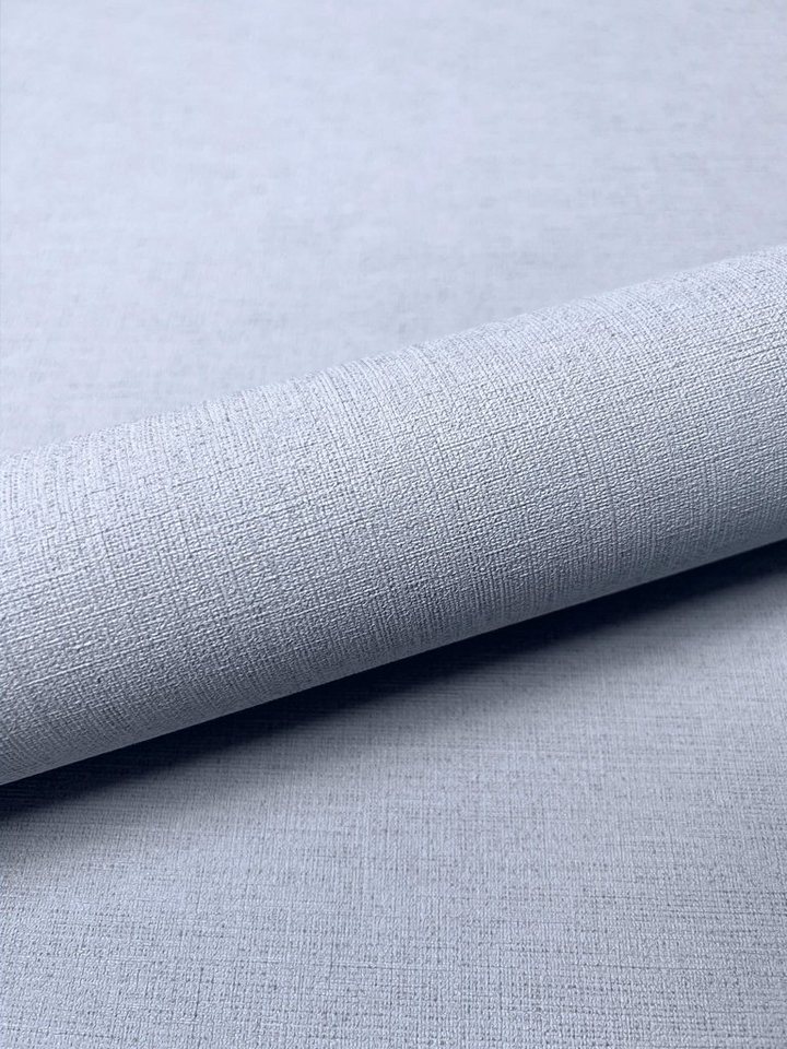 Newroom Vliestapete No. 37 Leichte Meeresbrise Tapete Edle Farben, Blau Tapete Uni Einfarbig - Edle Farben Unitapete Abwaschbar Modern Struktur Textil-Optik für Wohnzimmer Schlafzimmer Küche, Unitapete Bild 2