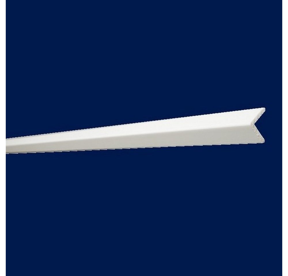 PROVISTON Kantenleiste Winkelleiste, Kantenschutz, 30 x 30 x 2000 mm, Polystyrol, Weiß Bild 4