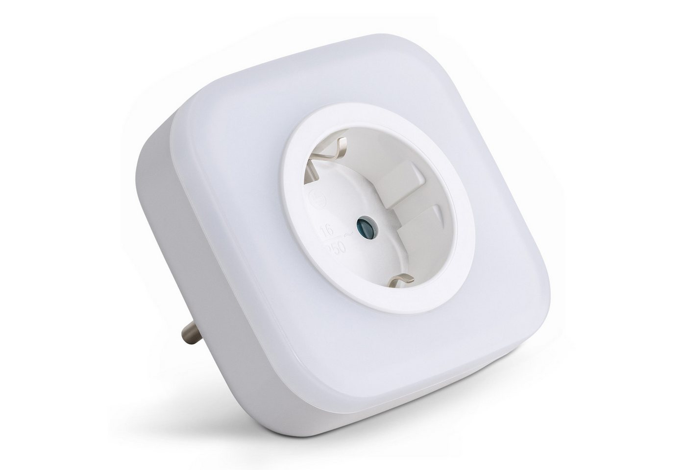 SEBSON LED Nachtlicht Steckdosenlampe 2er Set - Lichtsensor, USB, Ein- und Ausschalter, LED integriert, warmweiß, Zwischenstecker, USB-A und USB-C Anschluss, Dämmerungssensor, 230V Bild 2