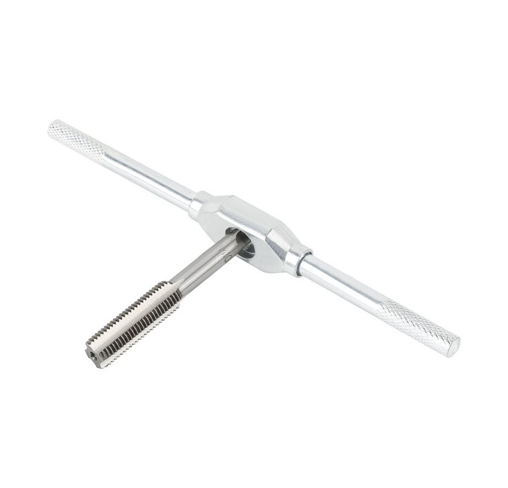 JEOBEST Gewindeschneider Gewindebohrer und Schneideisen Set, (40-tlg) mit Windeisen, Metall Bild 3