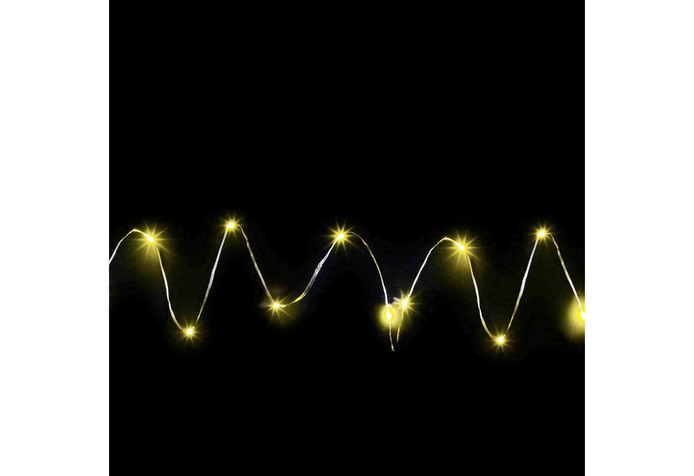 B&S LED-Lichterkette LED Batterie Mikro Lichterkette mit 20 LEDs warmweiß Innenbereich Bild 2