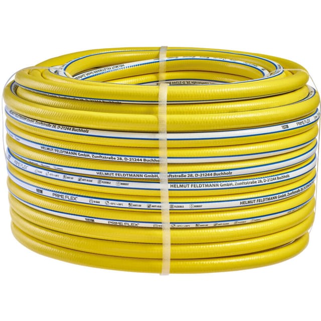 Tector - prime flex 1/2'' 25 Meter pvc - Wasserschlauch Gelb/Blau Material: Decke