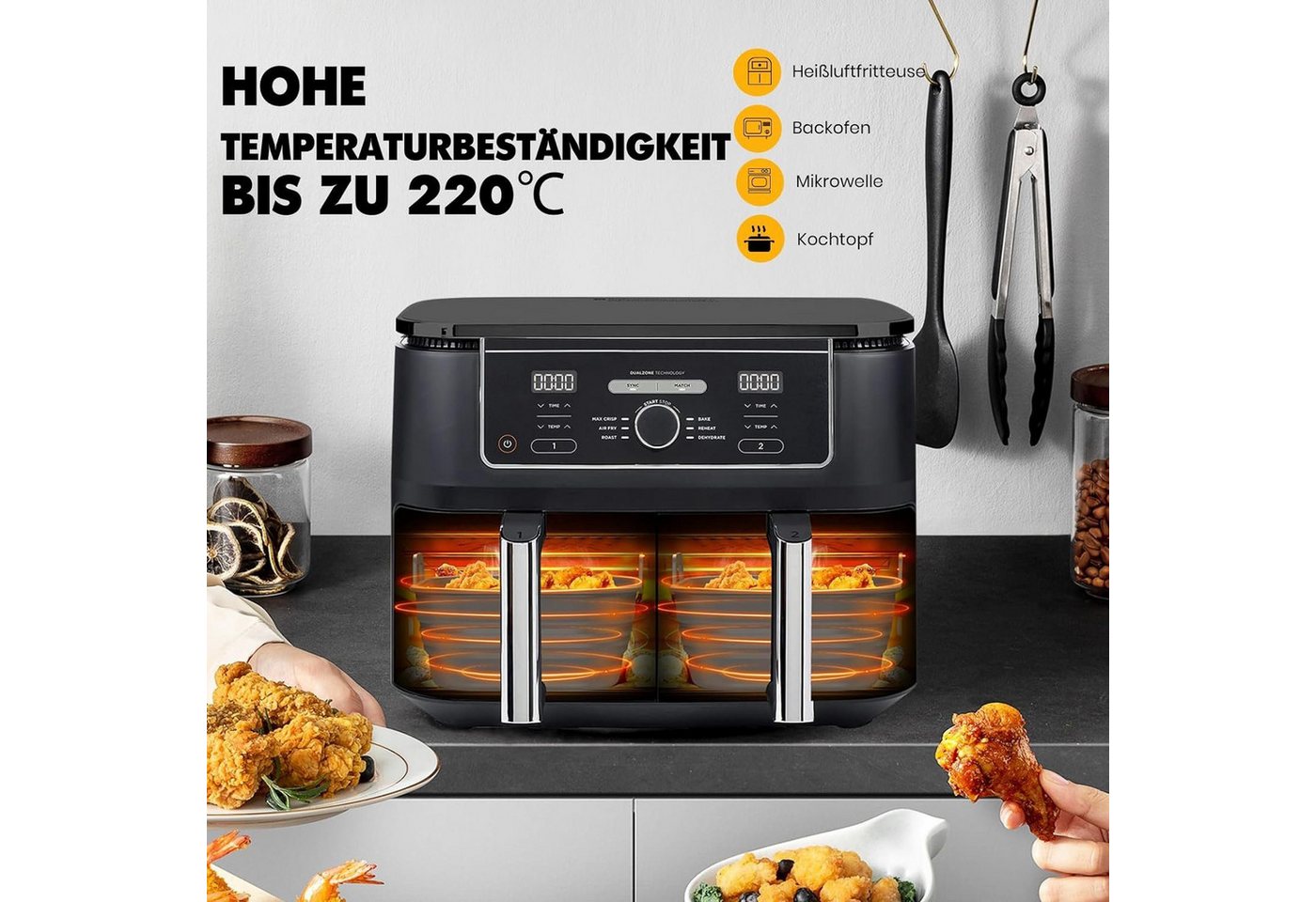 MOPUEA Brotbackform Silikonform Wiederverwendbares Silikon-Backblech 4 Stück, (Platzsparend und vielseitig einsetzbar 4-tlg), Umweltfreundliche Materialien für Ihre Sicherheit
