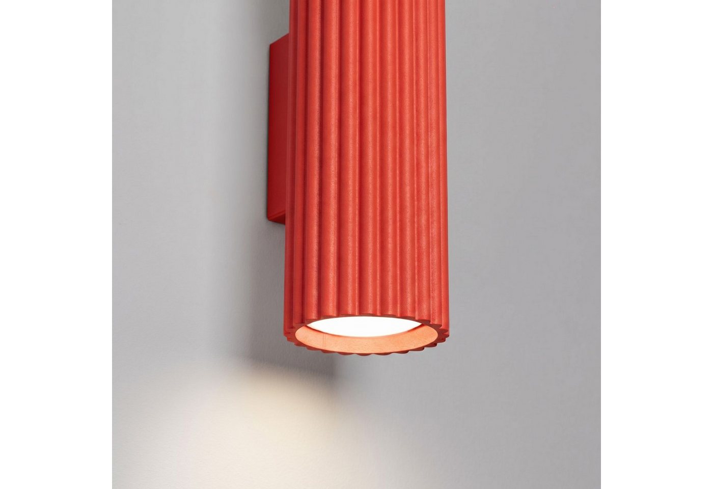 Licht-Erlebnisse Wandleuchte BERTA, ohne Leuchtmittel, GU10 Up Down 20 cm hoch 2-flammig Modern Wandleuchte Bild 4