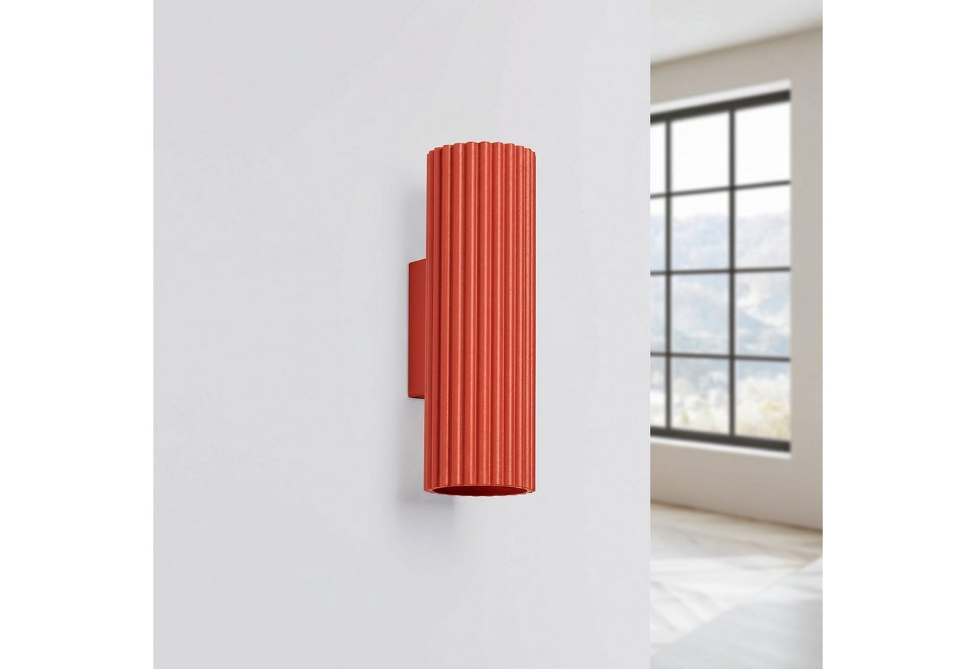 Licht-Erlebnisse Wandleuchte BERTA, ohne Leuchtmittel, GU10 Up Down 20 cm hoch 2-flammig Modern Wandleuchte Bild 5