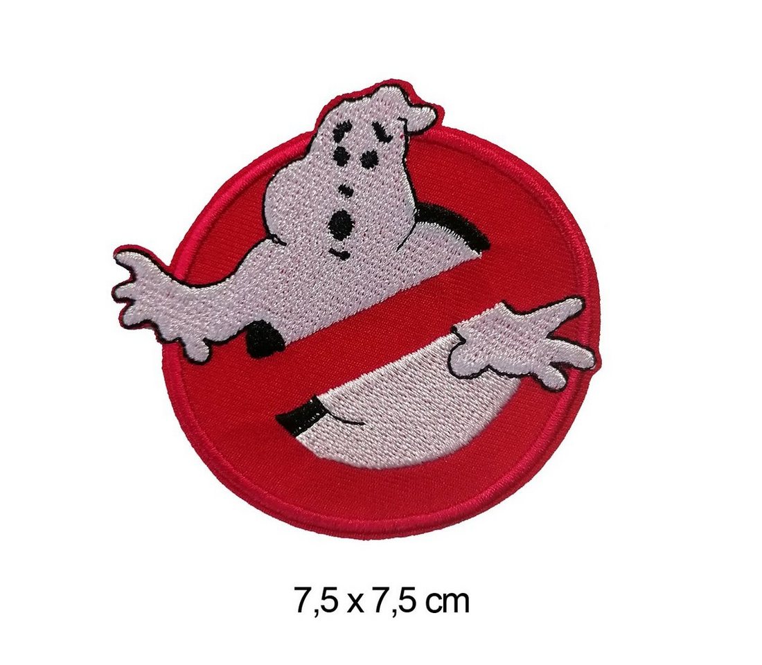 Catch the Patch Aufnäher Bügelbild, Aufbügler, Applikationen, Patches, Flicken, zum aufbügeln, Polyester, Ghostbuster Set 3 Stück Spengler Logo Film Bild 5