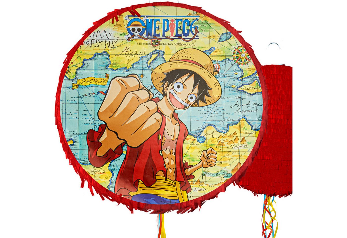 CHAKS Pinata One Piece Pinata 40 cm Party Deko
