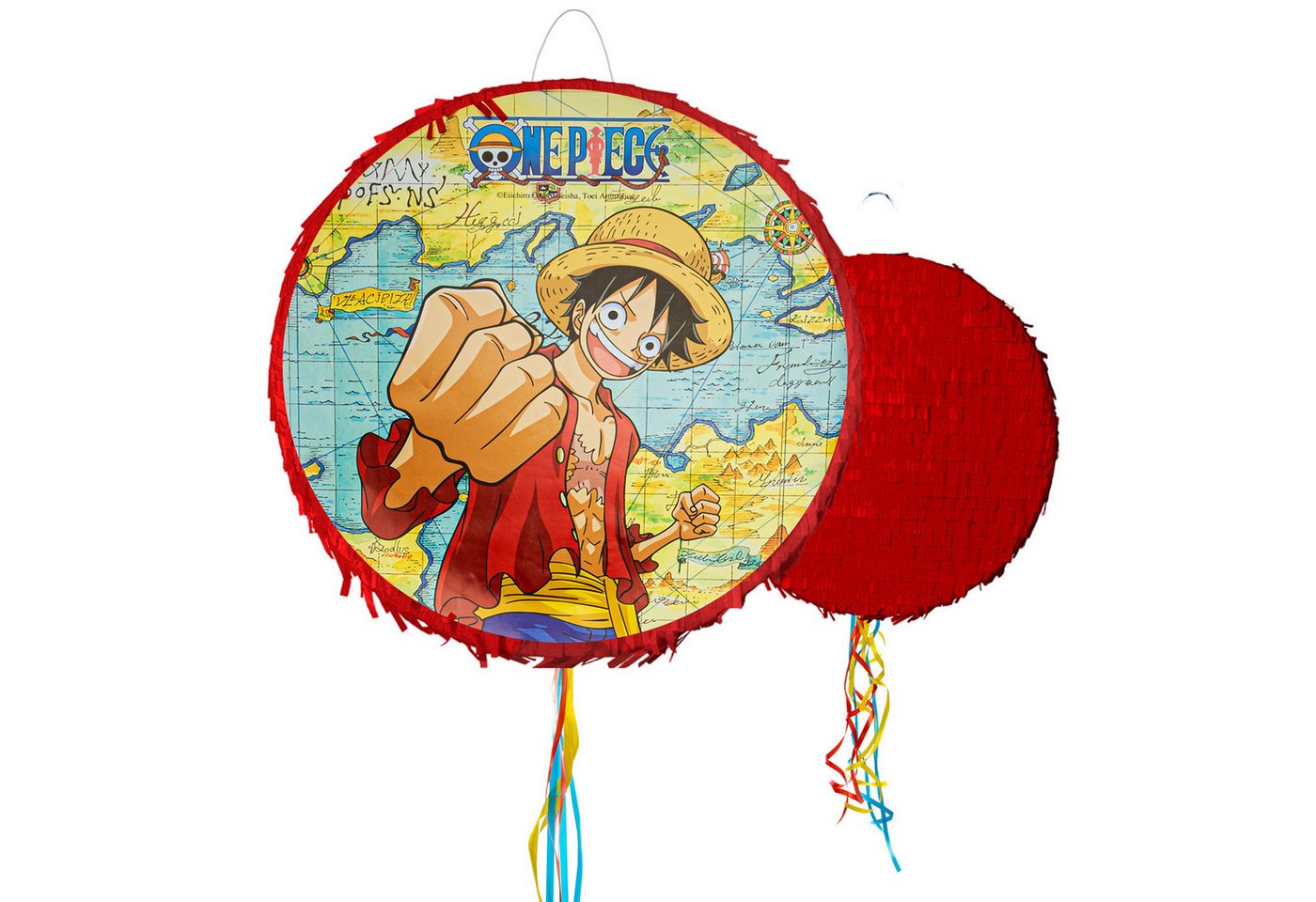 CHAKS Pinata One Piece Pinata 40 cm Party Deko Bild 2