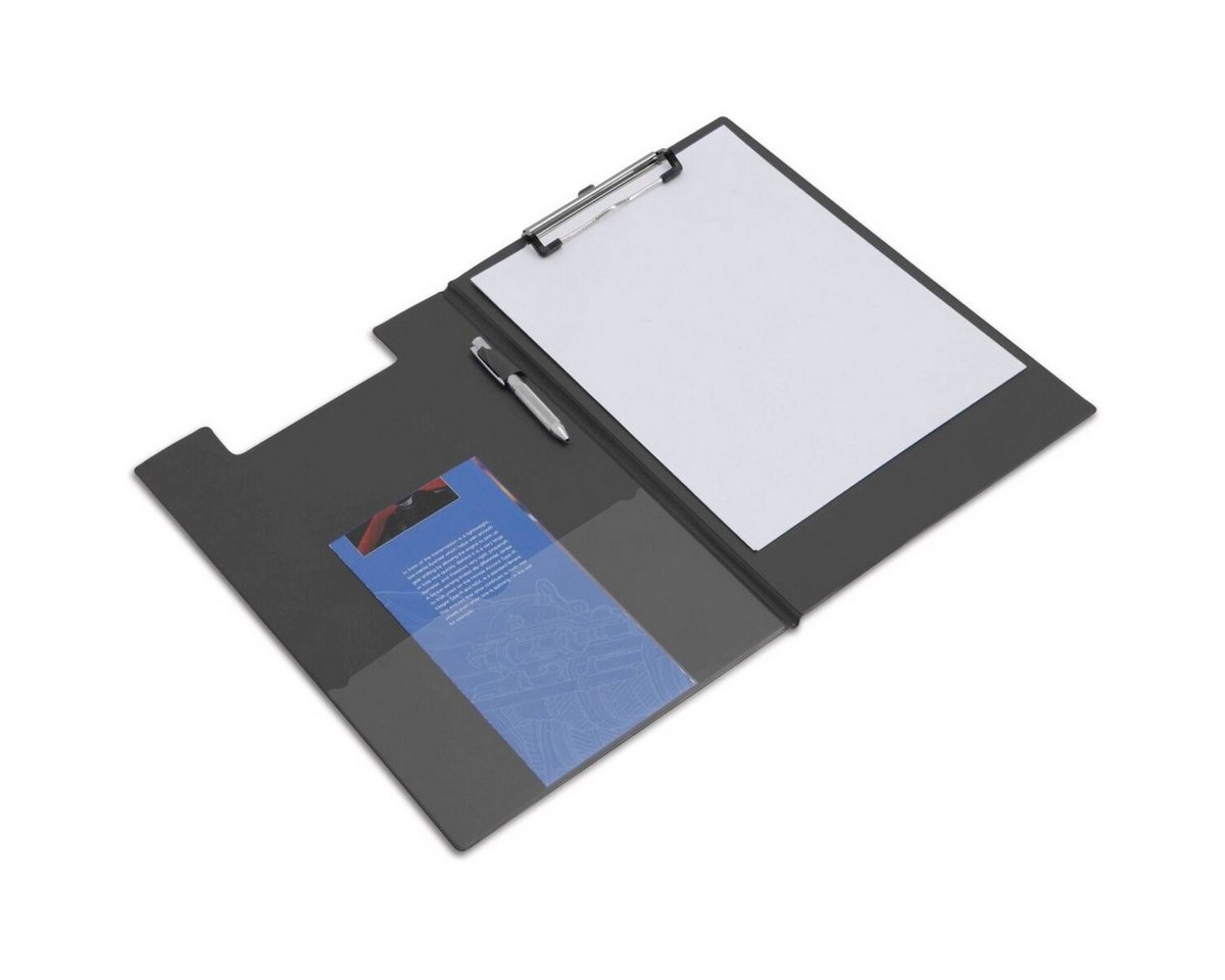 RAPESCO Schreibmappe Klemmbrettmappe A4 schwarz