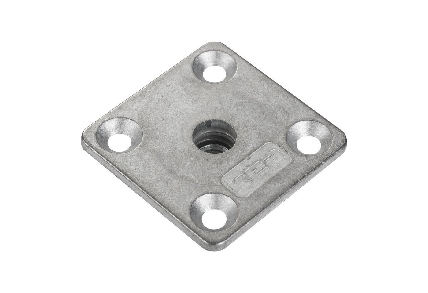 SO-TECH® Möbelbeschlag Tischbeinbeschlag KEA Möbelfußverbinder (4 St), Tischbeinverbinder eckig 47,5x47,5 mm für M8-Gewindeschraube Bild 3