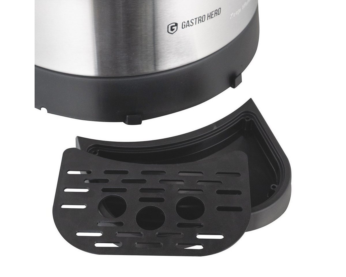 GastroHero Perkolator Kaffeebereiter 18 Liter I Perkolator 121 Tassen Kapazität, Überhitzungsschutz, praktischer Wasserhahn Bild 3