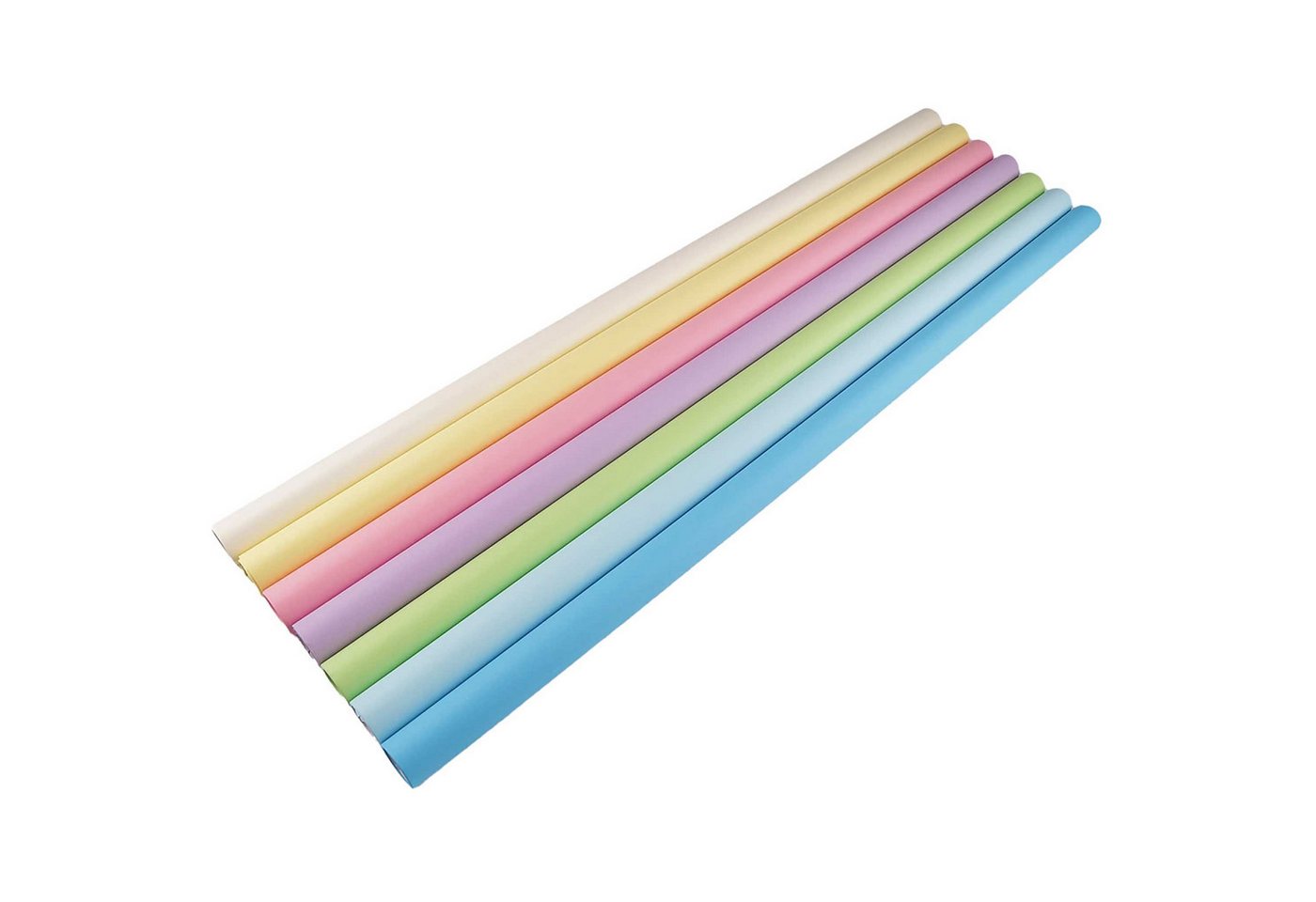 maDDma Geschenkpapier Geschenkpapier uni matt 1 Rolle Dekopapier Verpackungspapier, hellgelb