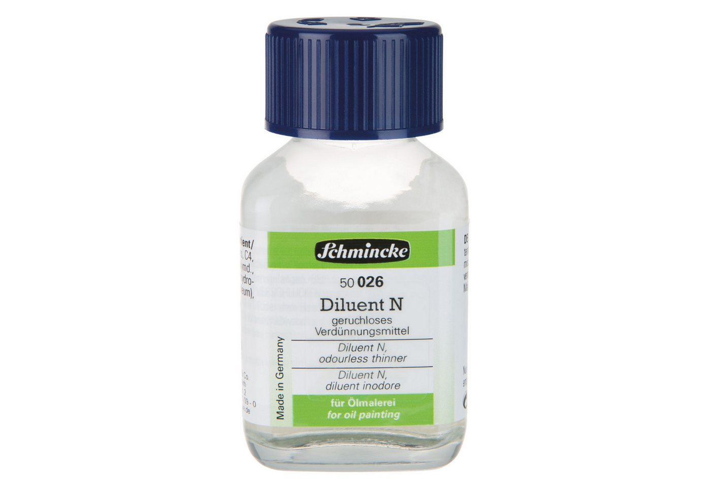 Schmincke Ölfarbe Diluent N - 60ml Öl Hilfsmittel - 50 026 025 Reiniger Verdünner Bild 5