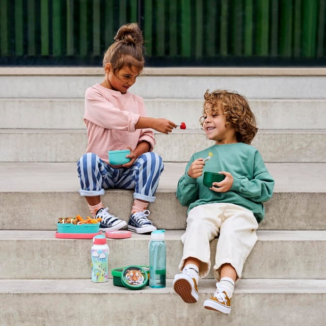 Mepal Lunchbox Lunchset für Kindergarten und Schule, Paw Patrol Design, robust, spülmaschinengeeignet, kindgerechte Bedienung, perfekt für unterwegs
