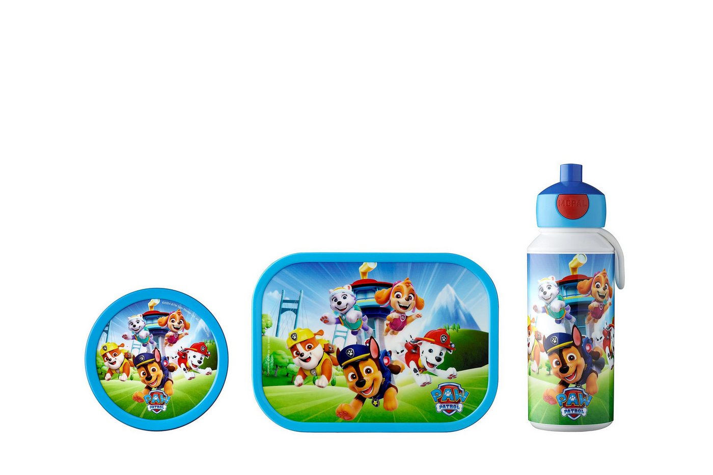 Mepal Lunchbox Lunchset für Kindergarten und Schule, Paw Patrol Design, robust, spülmaschinengeeignet, kindgerechte Bedienung, perfekt für unterwegs Bild 5