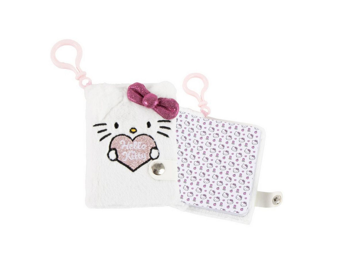 Hello Kitty Notizheft Mini Notizbuch mit Anhänger für Schule und Freizeit Bild 2