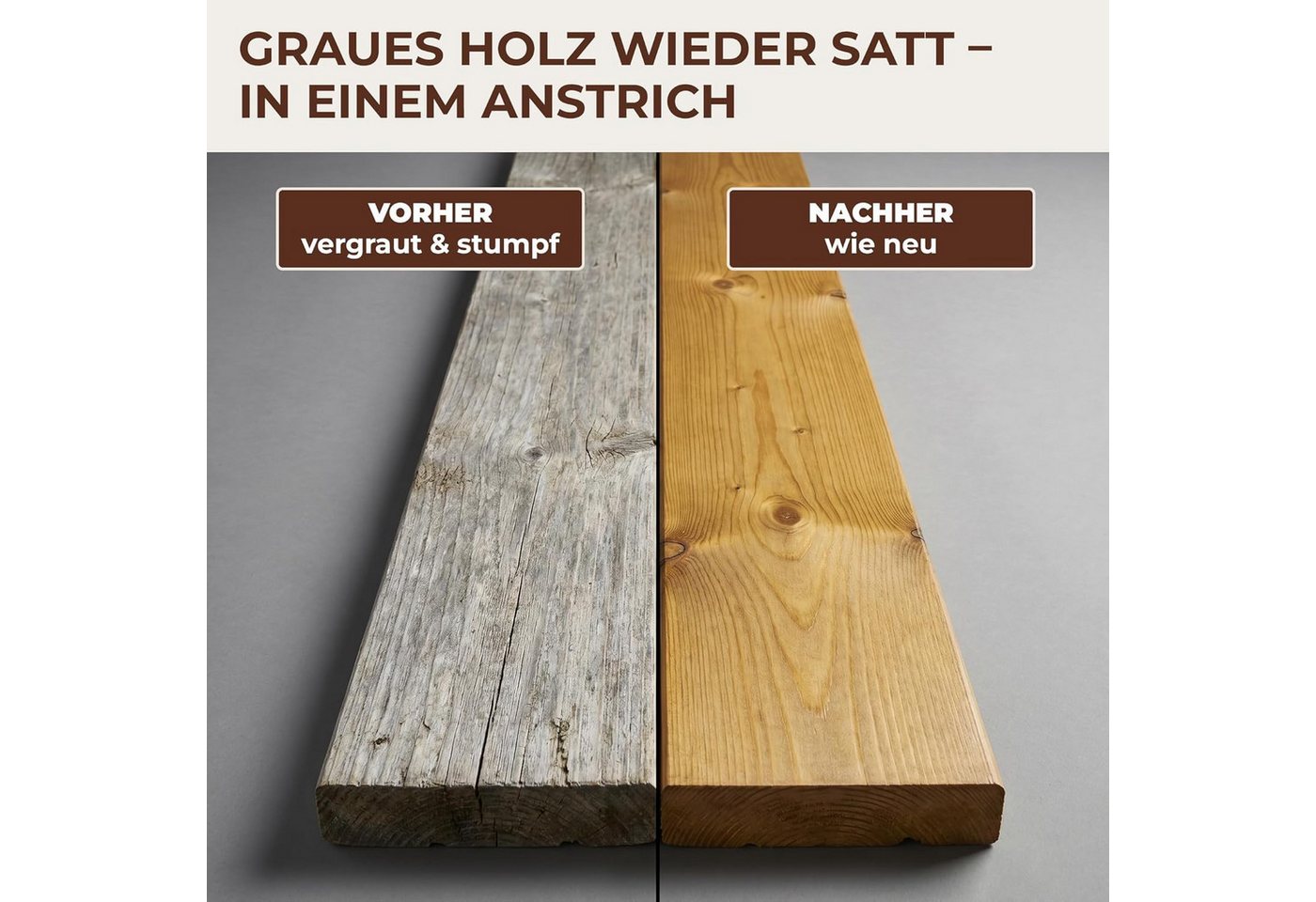 ColourPlus Hartholzöl Terrassenöl, Holzöl außen, lasierend, offenporig, UV- & Witterungsschutz Bild 4