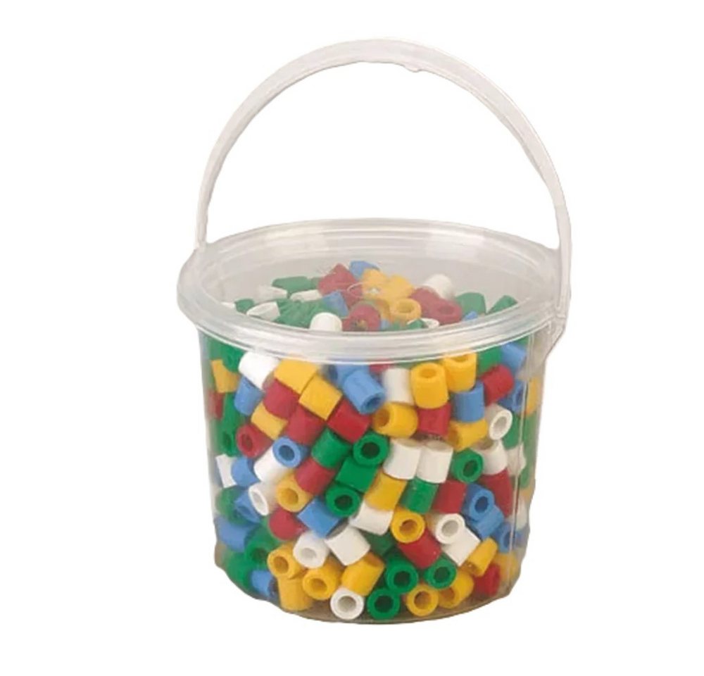 NABBI Bügelperlen Nabbi® Jumbo Beads Bügelperlen im Eimer, Ø 10mm, 550 Stk., Mix